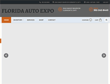 Tablet Screenshot of floridaautoexpo.com